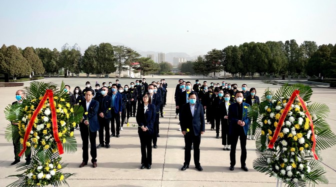 甘肅建科院四個(gè)黨支部聯(lián)合開展 “銘記歷史 緬懷先烈”主題黨日活動