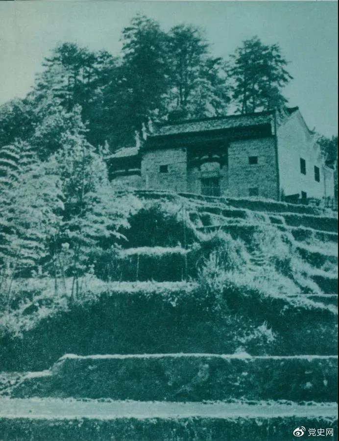 1928年5月，湘贛邊界工農(nóng)兵蘇維埃政府在寧岡茅坪成立。圖為湘贛邊界工農(nóng)兵蘇維埃政府舊址。